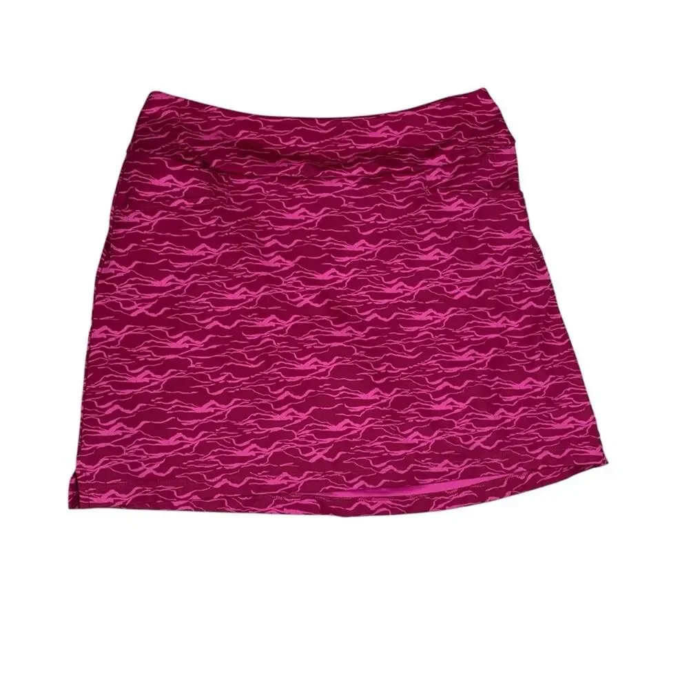 adidas women's small skort pink golf skirt mini pattern athletic tennis